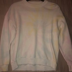 aerie tie dye crew neck